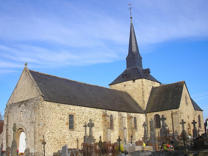 Drone d'église : Sainte Marguerite de Carrouges